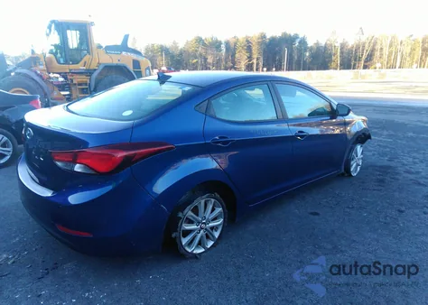 2015 Hyundai Elantra Se из США, поврежденный, VIN 5NPDH4AE7FH602627